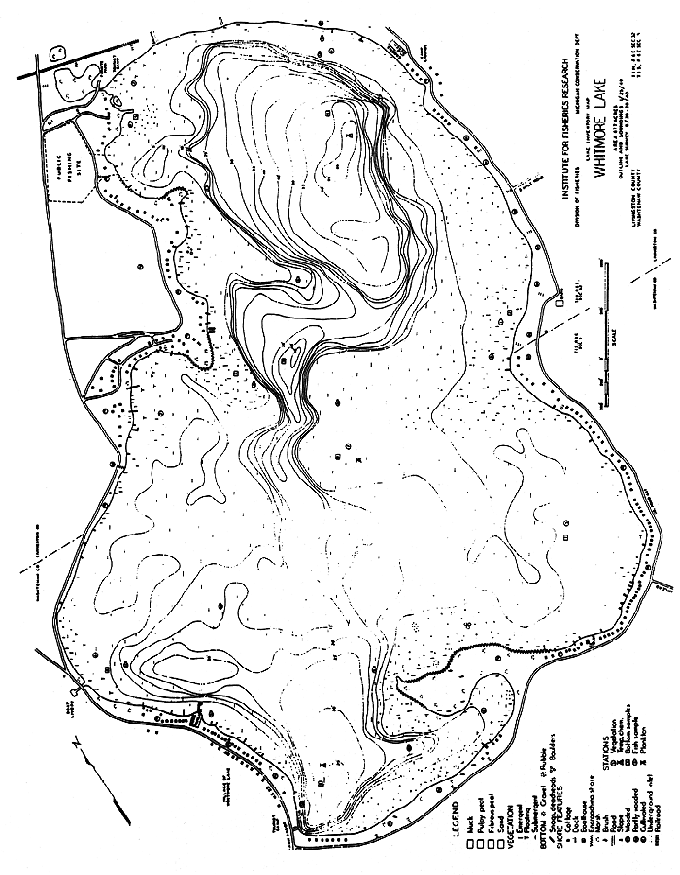 Pontiac Lake Depth Chart